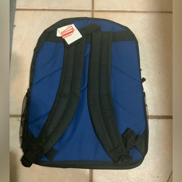 Disney Pixar Cars 2 Navy Blue/Black Backpack With Lunchbox - Picture 2 of 7